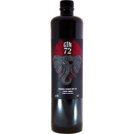 GIN 72 Ginebra premium London Ed Lda.
