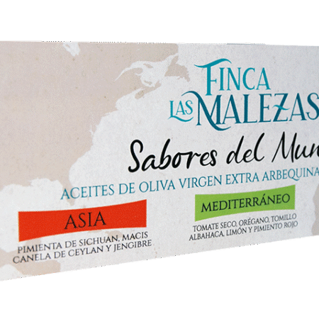 Aceites Infusionados -Estuche Sabores del Mundo 3 botellas 100 ml