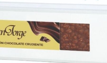 Turrón Chocolate Crujiente 200g San Jorge