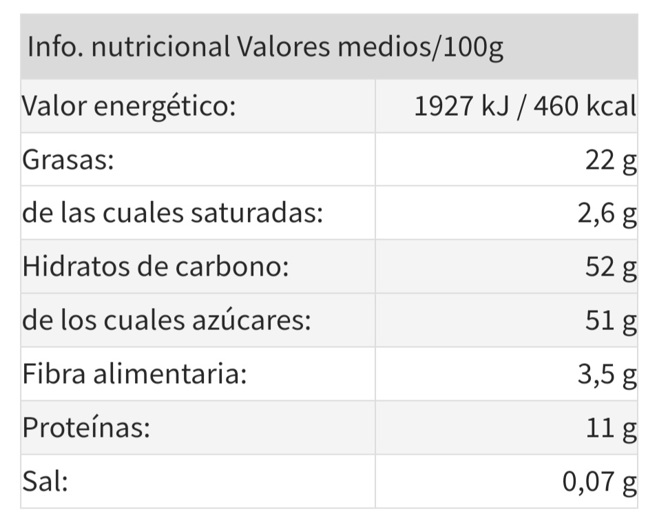 Turrón de Yema Tostada 200g. - Imagen 2