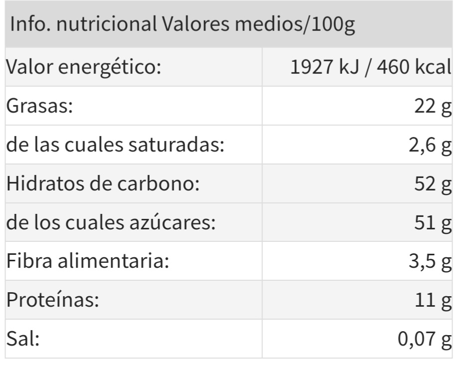 Turrón Yema Quemada 200g San Jorge - Imagen 2