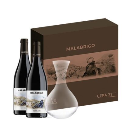 Pack Malabrigo 2020 Estuche 2 Botellas + Decantador