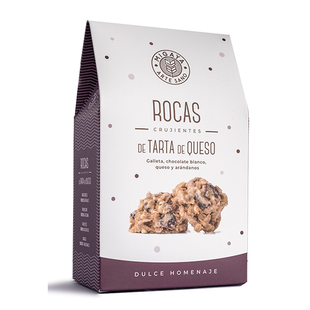 Rocas de Tarta de Queso